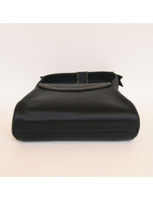 sac du soir CHRISTIAN LACROIX satin noir