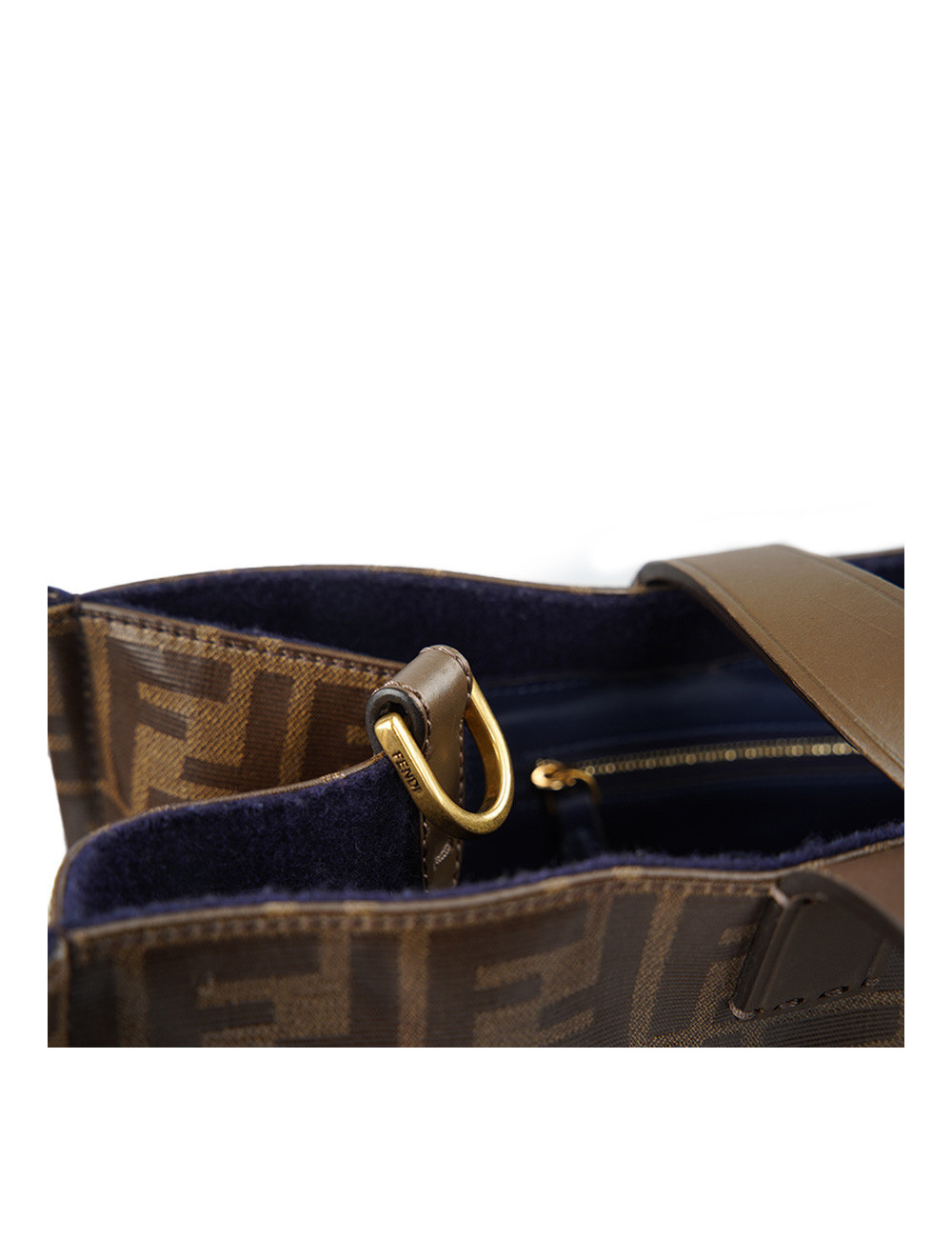 FENDI ROMA carrier bag Monogram canvas