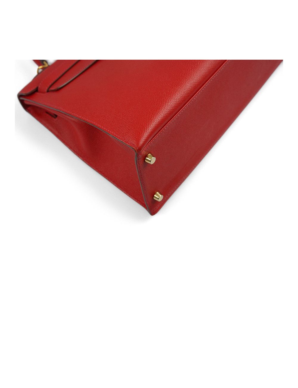 Kelly II sellier HERMES 32 Epsom rouge casaque