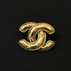 CHANEL quilted vintage brooch
