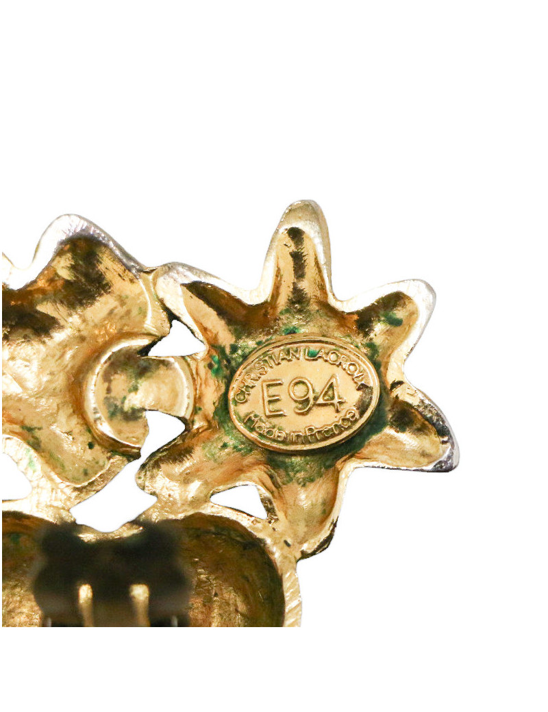 Clisp d'oreille CHRISTIAN LACROIX dorés