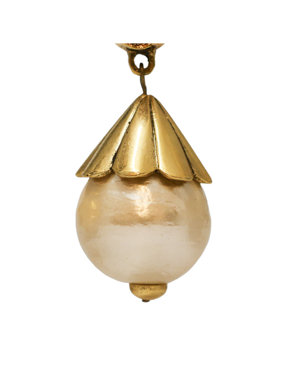 MARIE PARIS vintage resin clip-on earrings