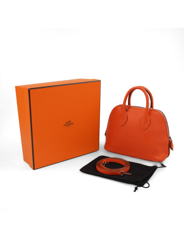 HERMES Mini Bolide goat Myzore orange Poppy 2