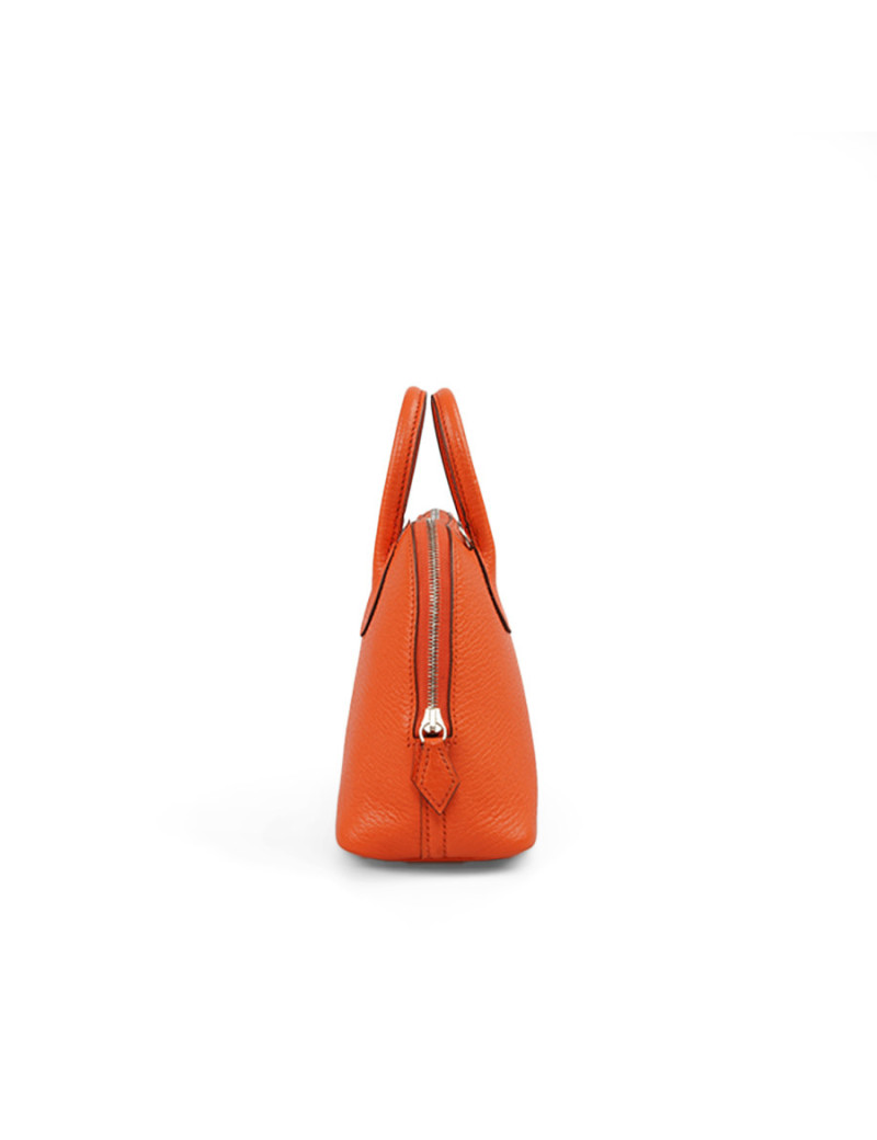 HERMES Mini Bolide goat Myzore orange Poppy