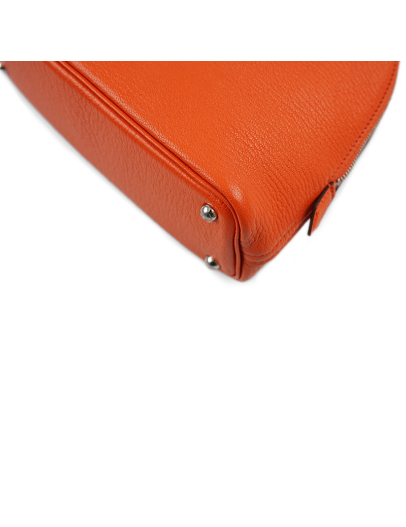 HERMES Mini Bolide goat Myzore orange Poppy