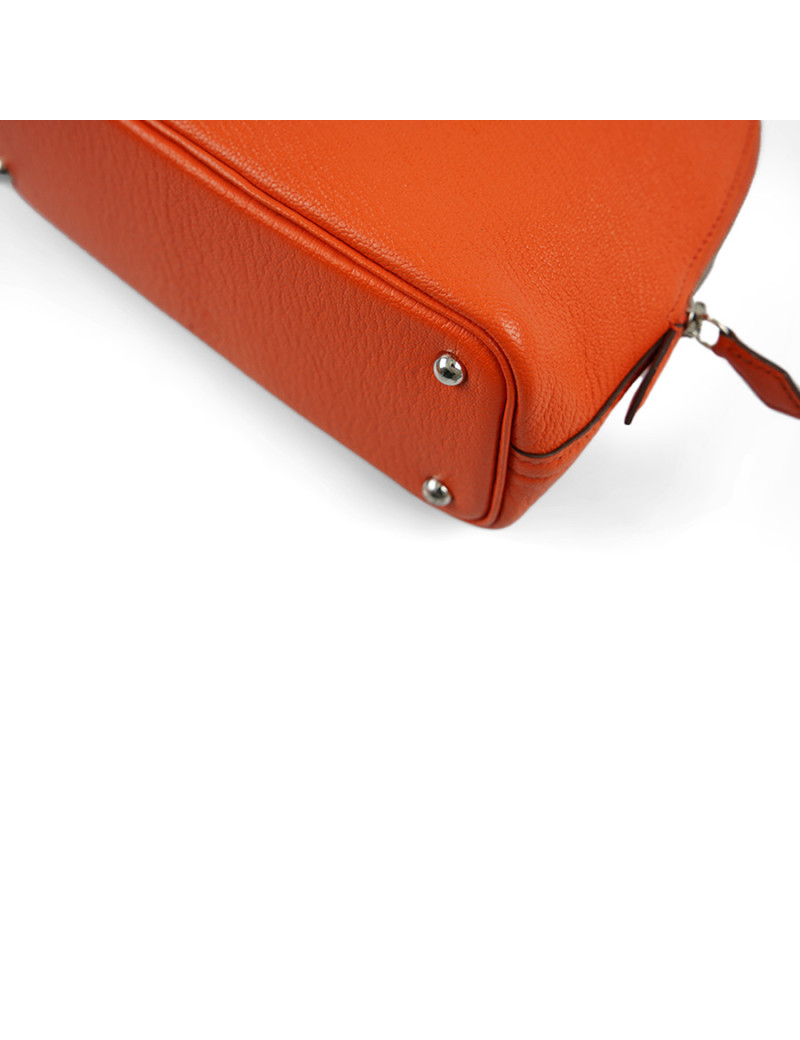 HERMES Mini Bolide goat Myzore orange Poppy