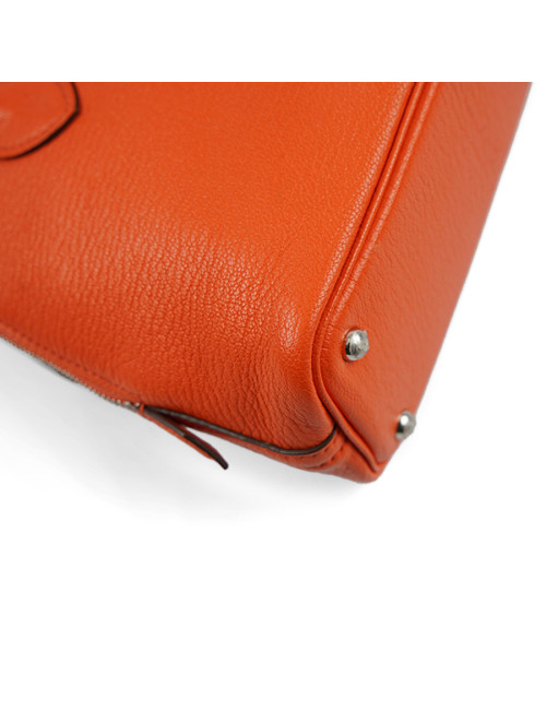 HERMES Mini Bolide goat Myzore orange Poppy