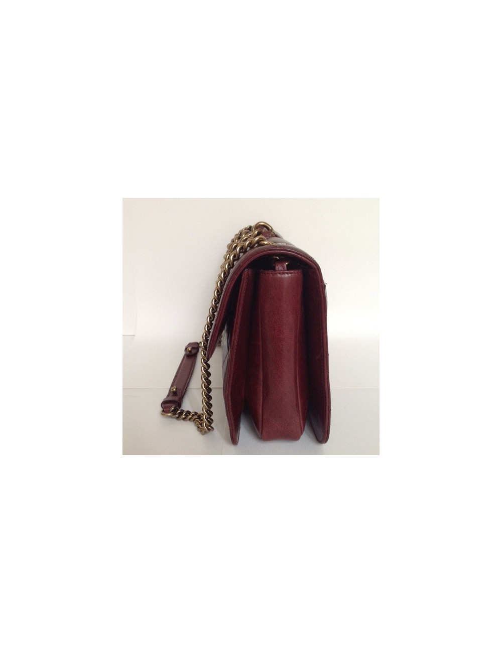 sac Pondichéry CHANEL bordeaux 