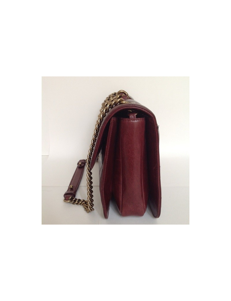 sac Pondichéry CHANEL bordeaux 