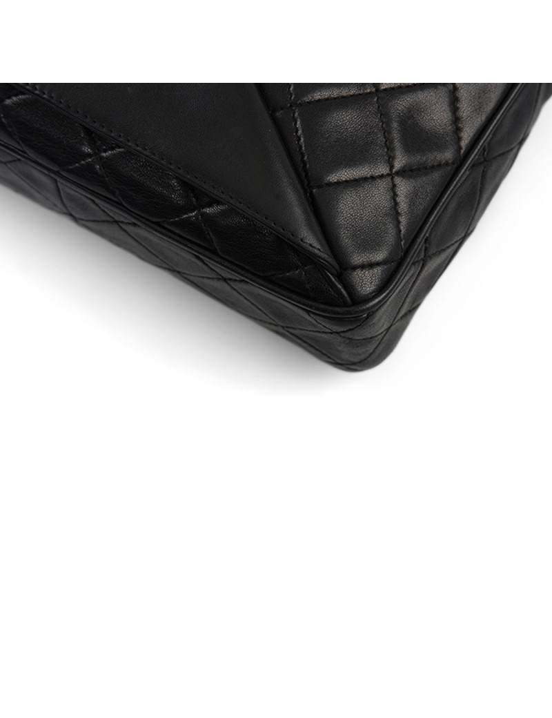 Sac vintage Caméra CHANEL cuir d'agneau