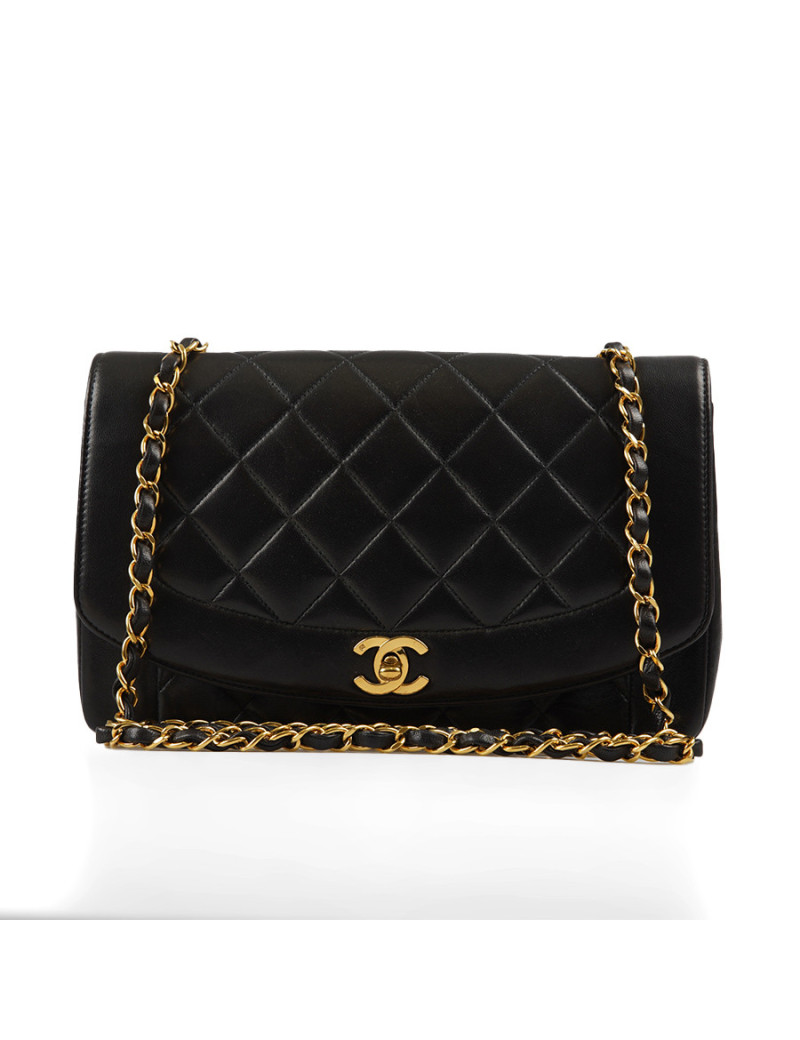 Sac medium Diana CHANEL noir
