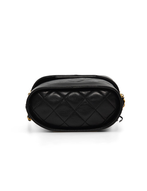 Sac vintage vanity CHANEL noir