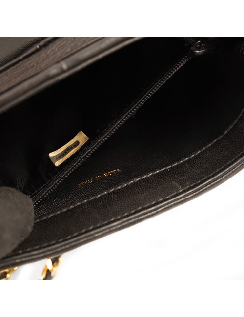 Sac vintage vanity CHANEL noir