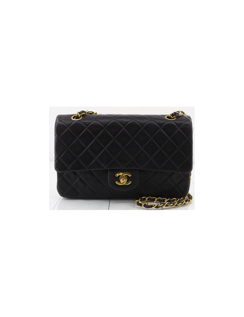 Sac classique 25 CHANEL noir