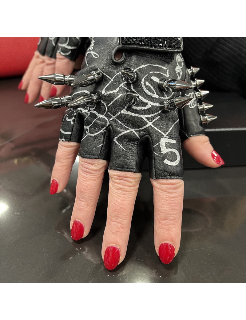 Mitaines CHANEL T 7,5 "The little black glove"