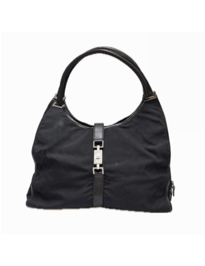 Sac Jackie GUCCI GM toile noire