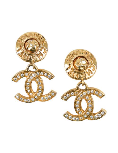 Clips nacrés CHANEL Vintage