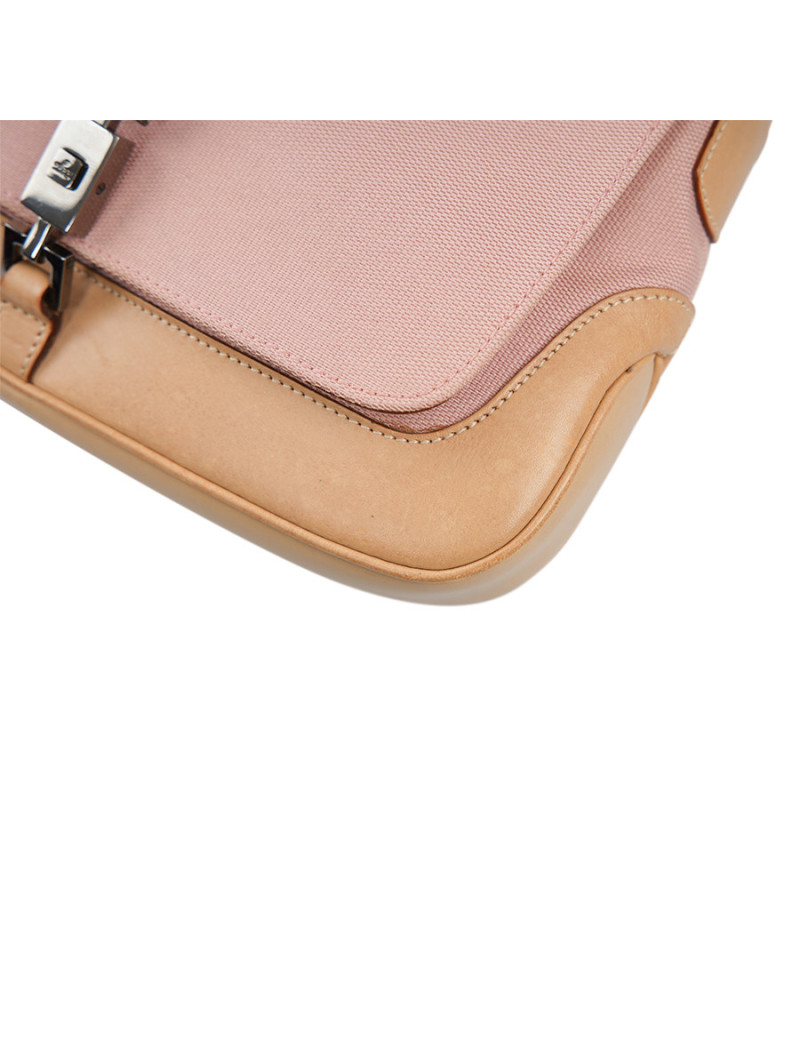 Petit sac GUCCI toile et cuir