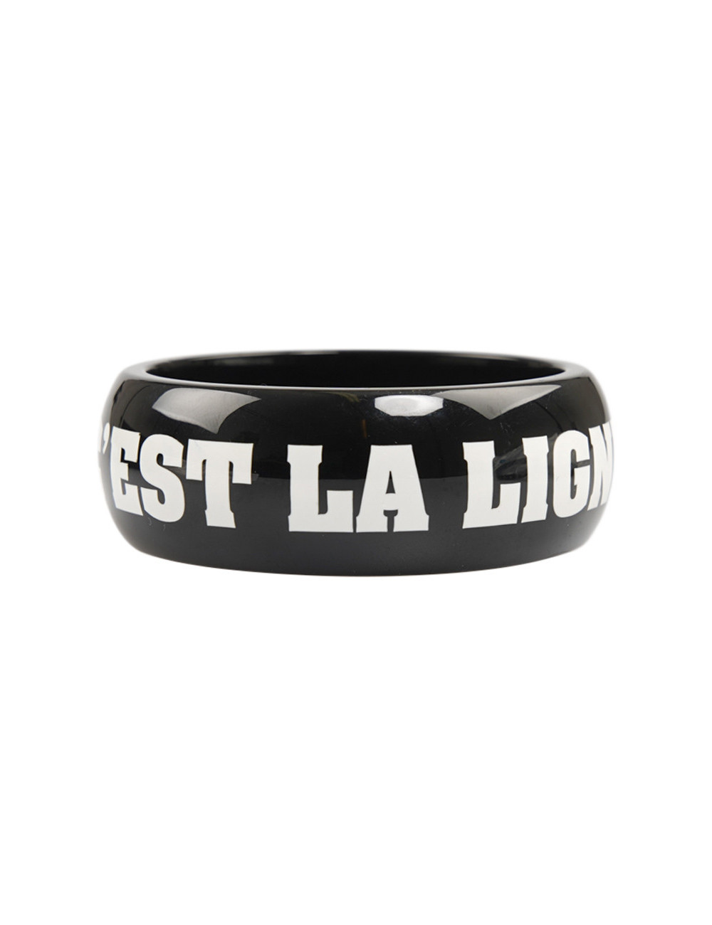 Bracelet CHANEL L "l'élégance c'est la ligne  Coco Chanel"