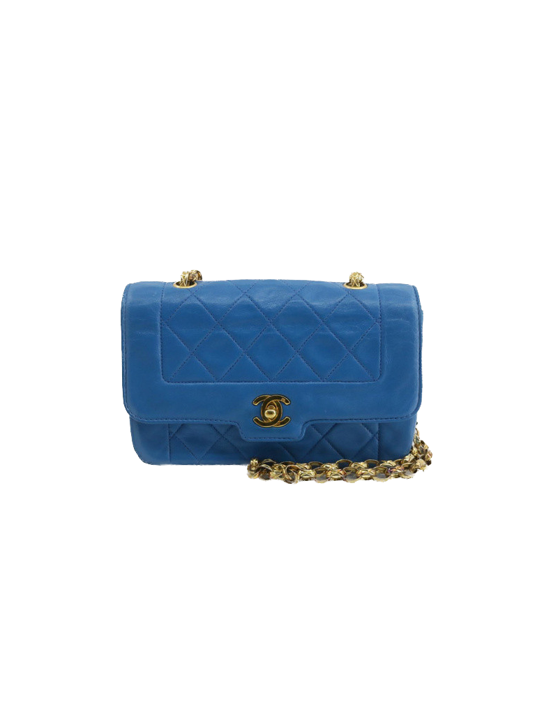 Mini Diana CHANEL bleu
