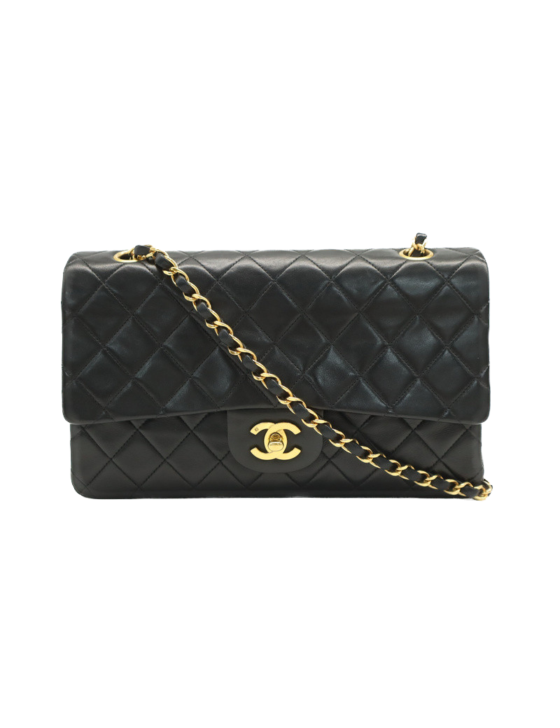 Double flap 25 CHANEL noir