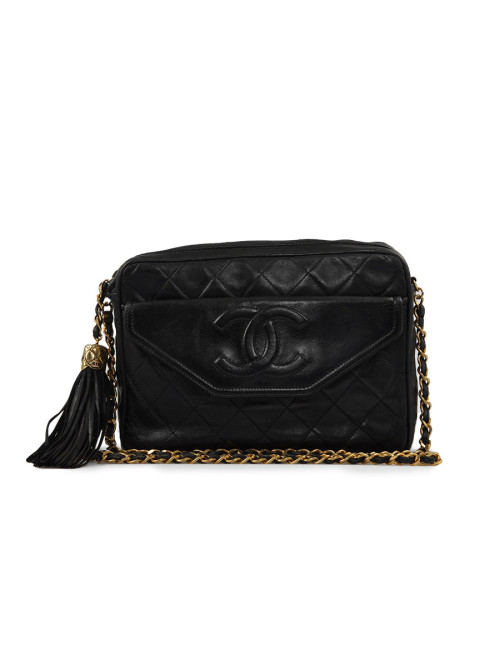 Sac bandoulière caméra CHANEL vintage