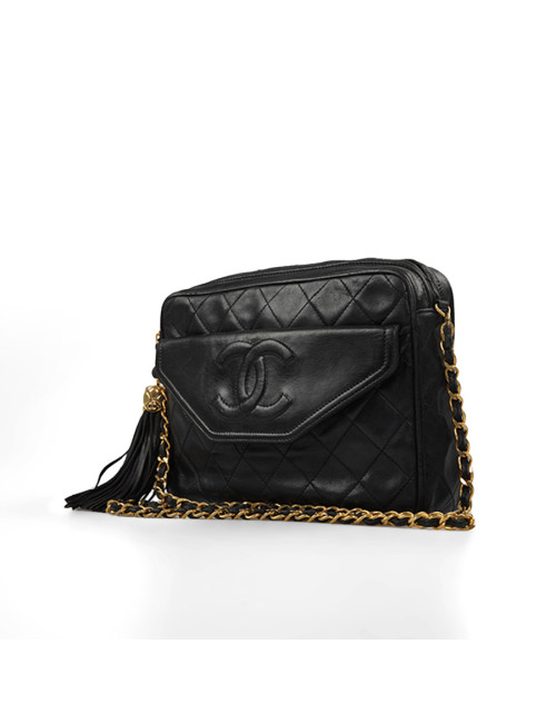 Sac bandoulière caméra CHANEL vintage