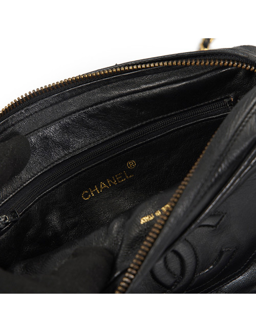 Sac bandoulière caméra CHANEL vintage