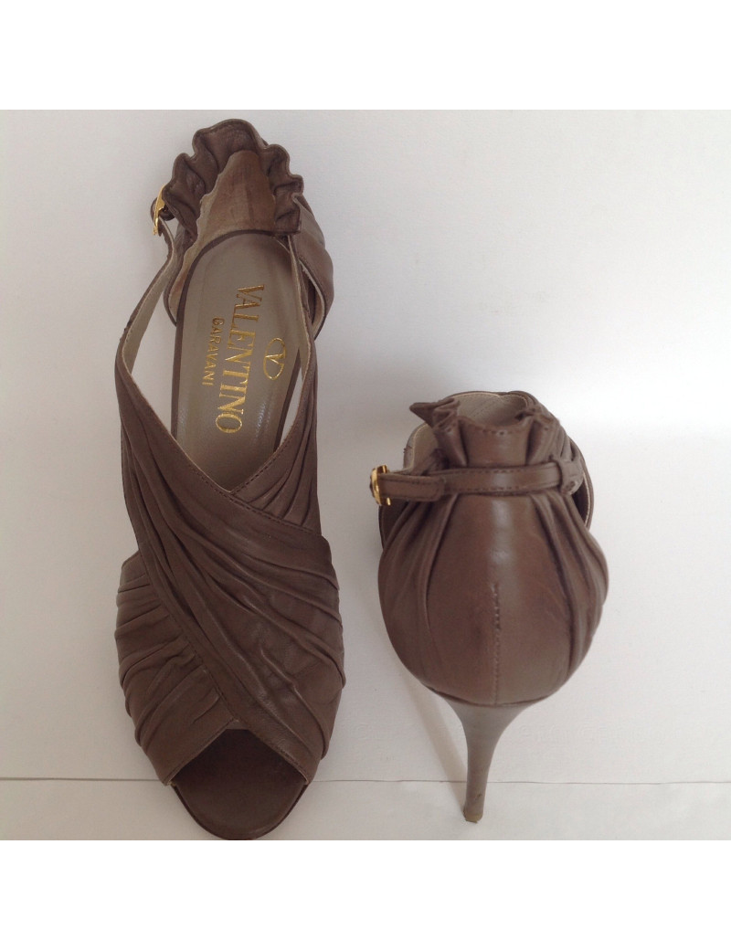 Escarpins VALENTINO T 37 taupe