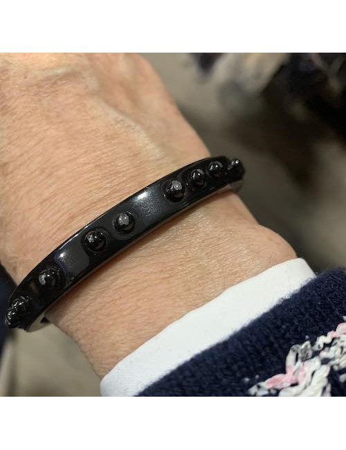 Bracelt CHANEL fin noir 