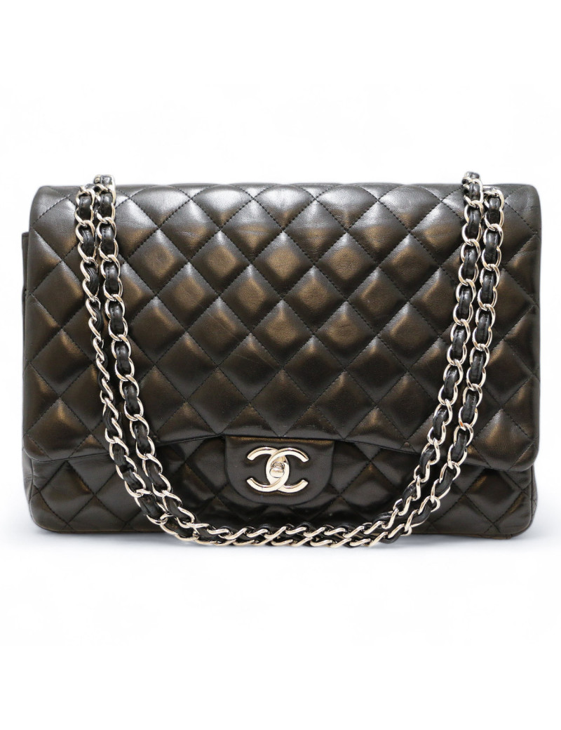 Maxi Jumbo CHANEL matelassé noir