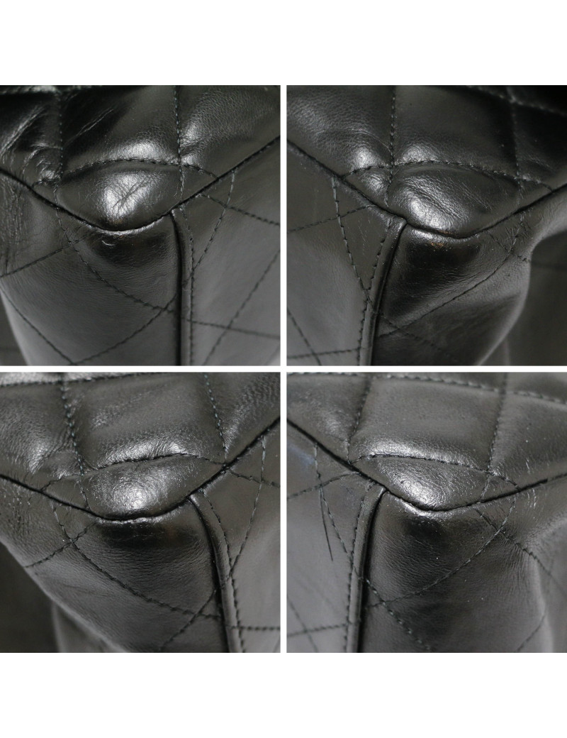 Maxi Jumbo CHANEL matelassé noir