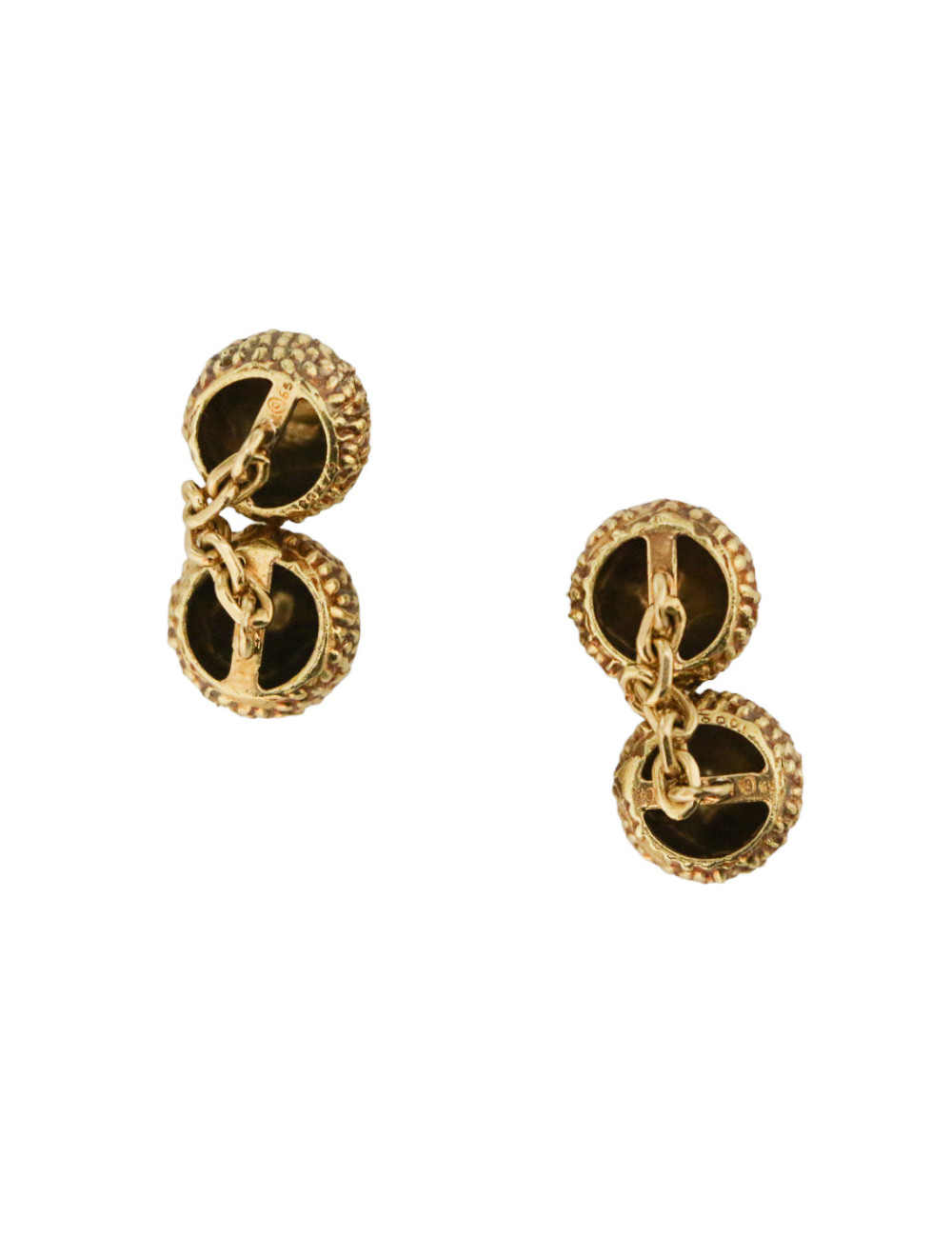 VAN CLEEF & ARPELS VCA gold cuff links