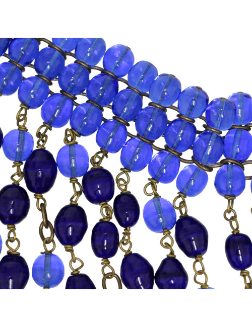 Chocker MARGUERITE DE VALOIS perles pendantes 