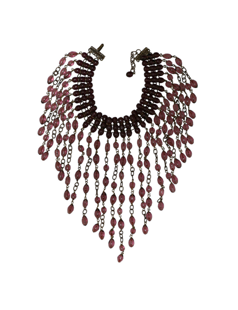 Chocker MARGUERITE DE VALOIS pâte de verre