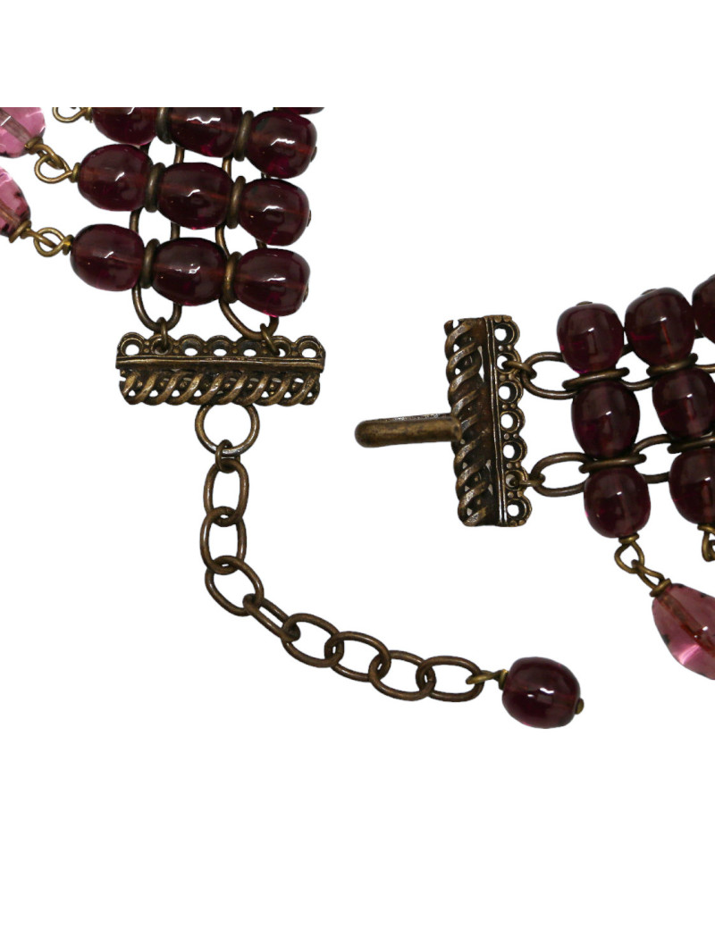 Chocker MARGUERITE DE VALOIS pâte de verre