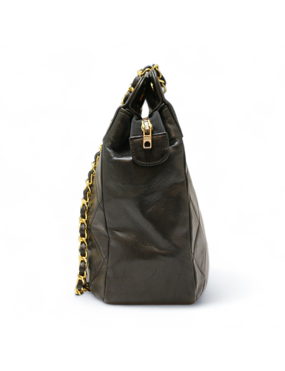 CHANEL big tote bag with matching wallet