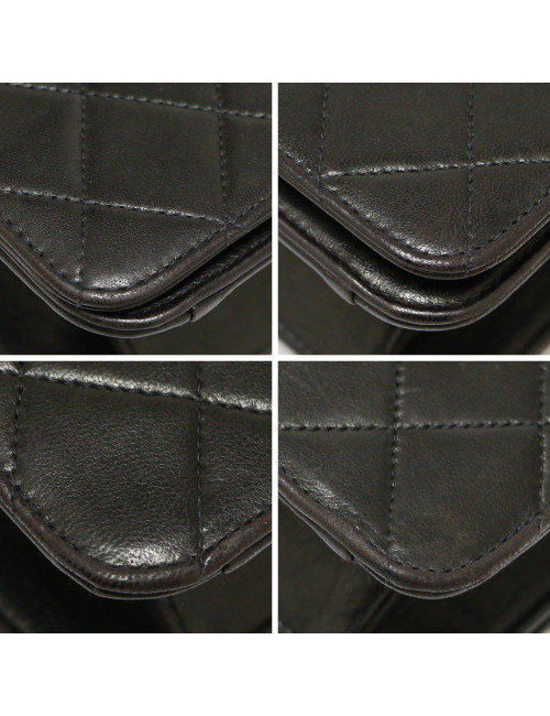 Sac enveloppe CHANEL noir