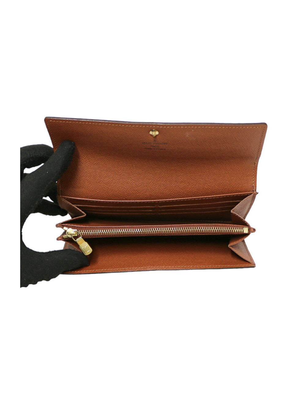 Compagnon Sarah LOUIS VUITTON toile Monogram