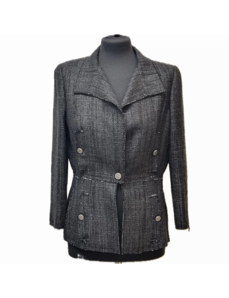 Veste Chanel grise T 38