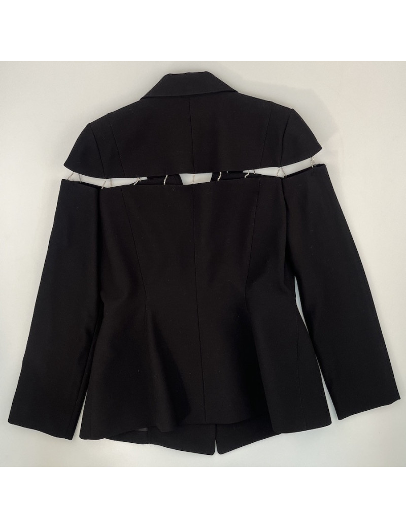Veste THIERRY MUGLER T 44 noire