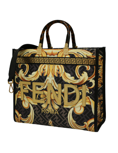 Tote bag FENDI collaboration VERSACE