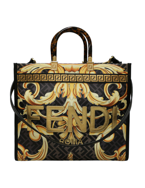 Tote bag FENDI collaboration VERSACE