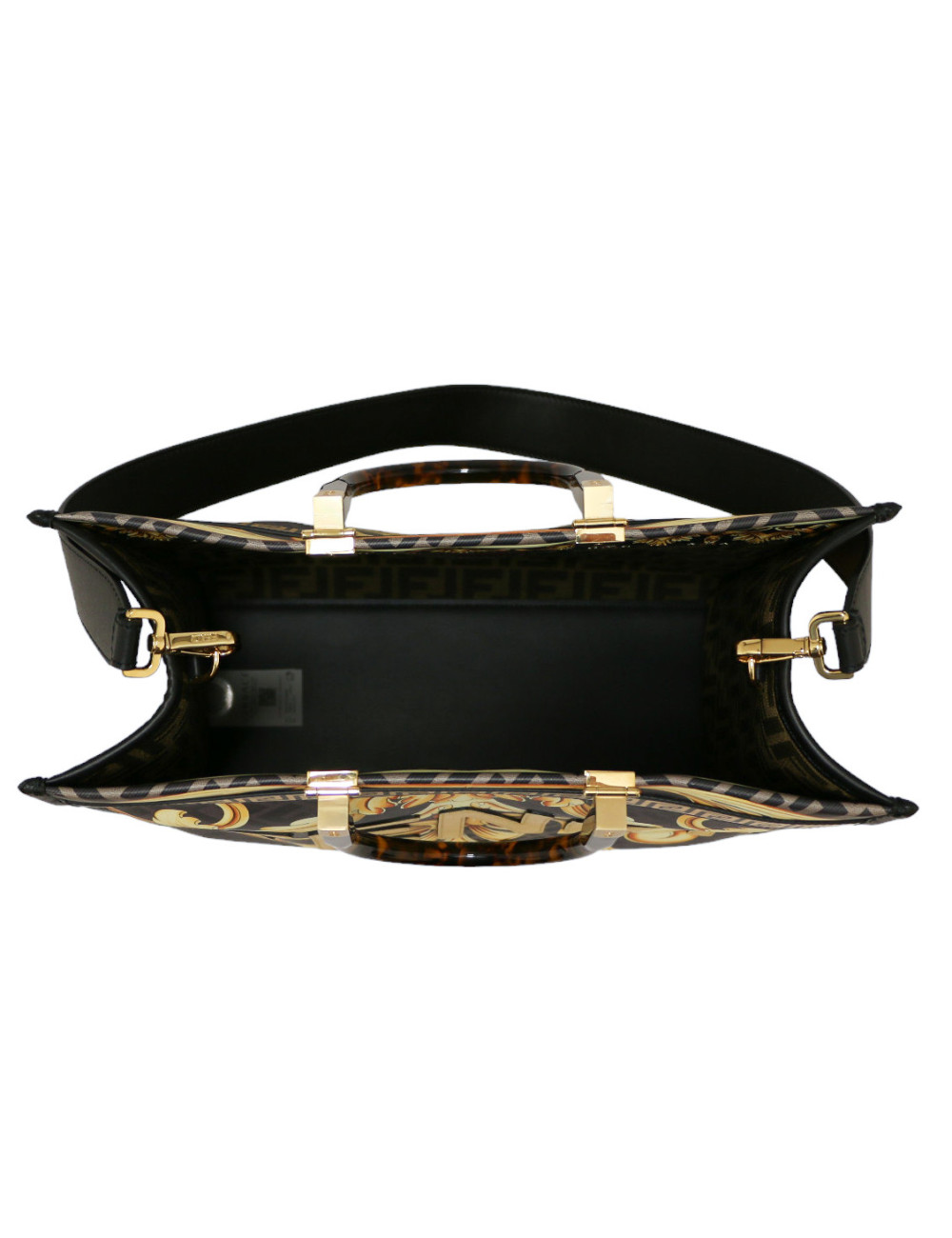 Tote bag FENDI collaboration VERSACE