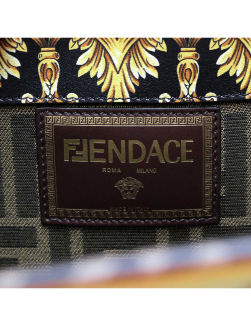 Tote bag FENDI collaboration VERSACE