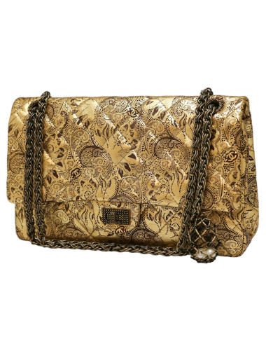 Sac CHANEL Paris le RItz perforé doré