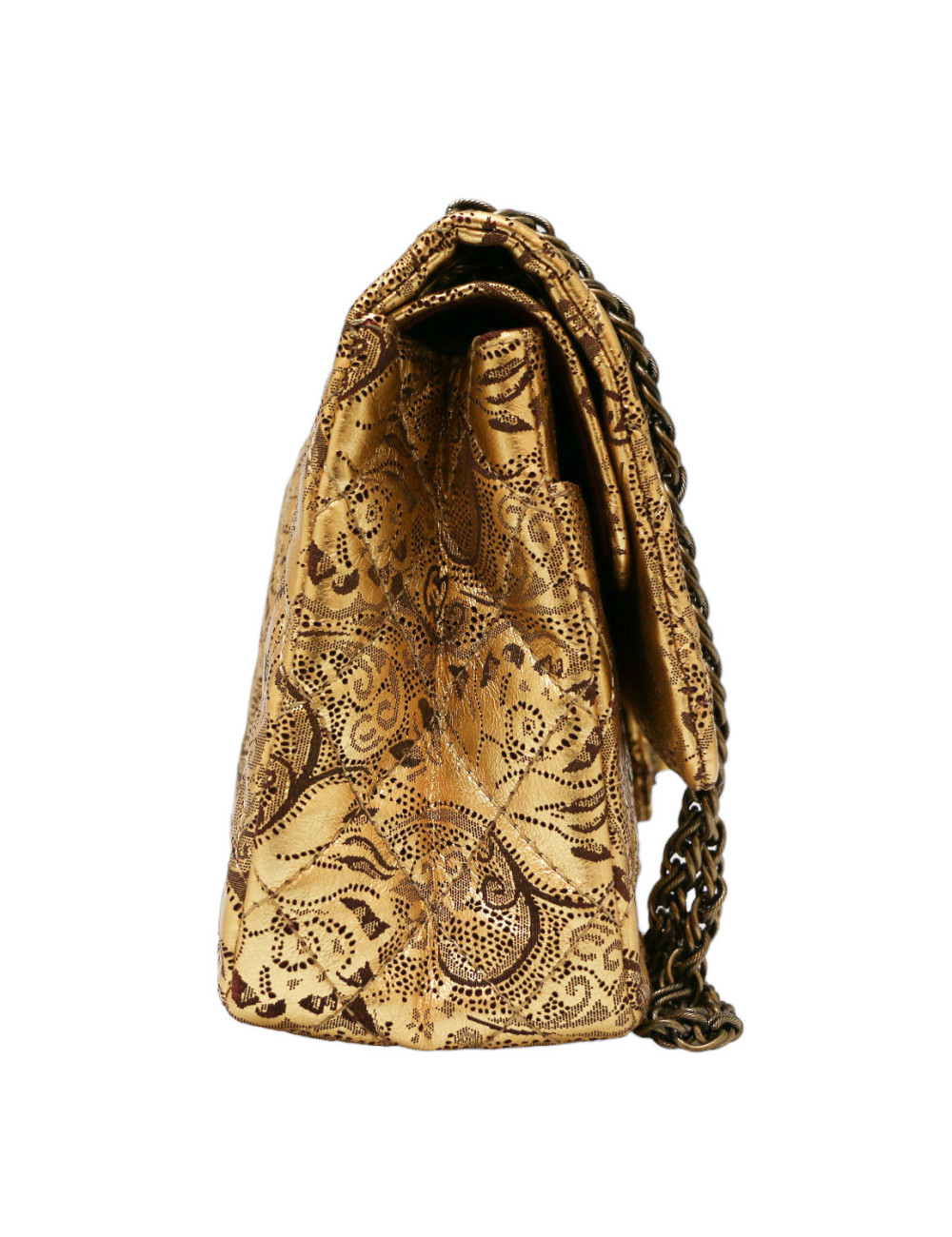 CHANEL gilded bag Métiers d'art Moscow