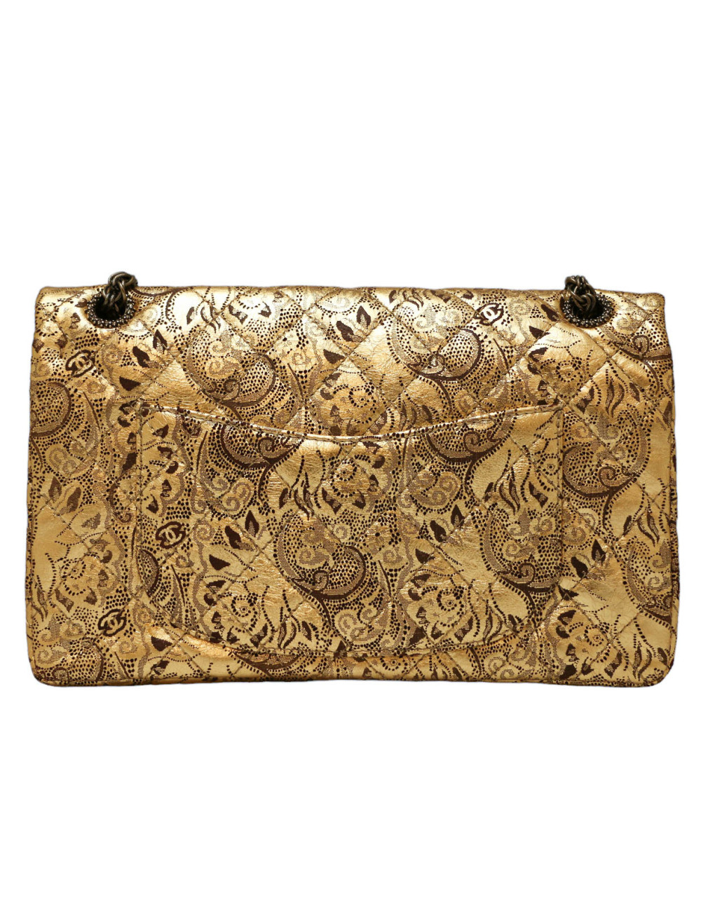 CHANEL gilded bag Métiers d'art Moscow