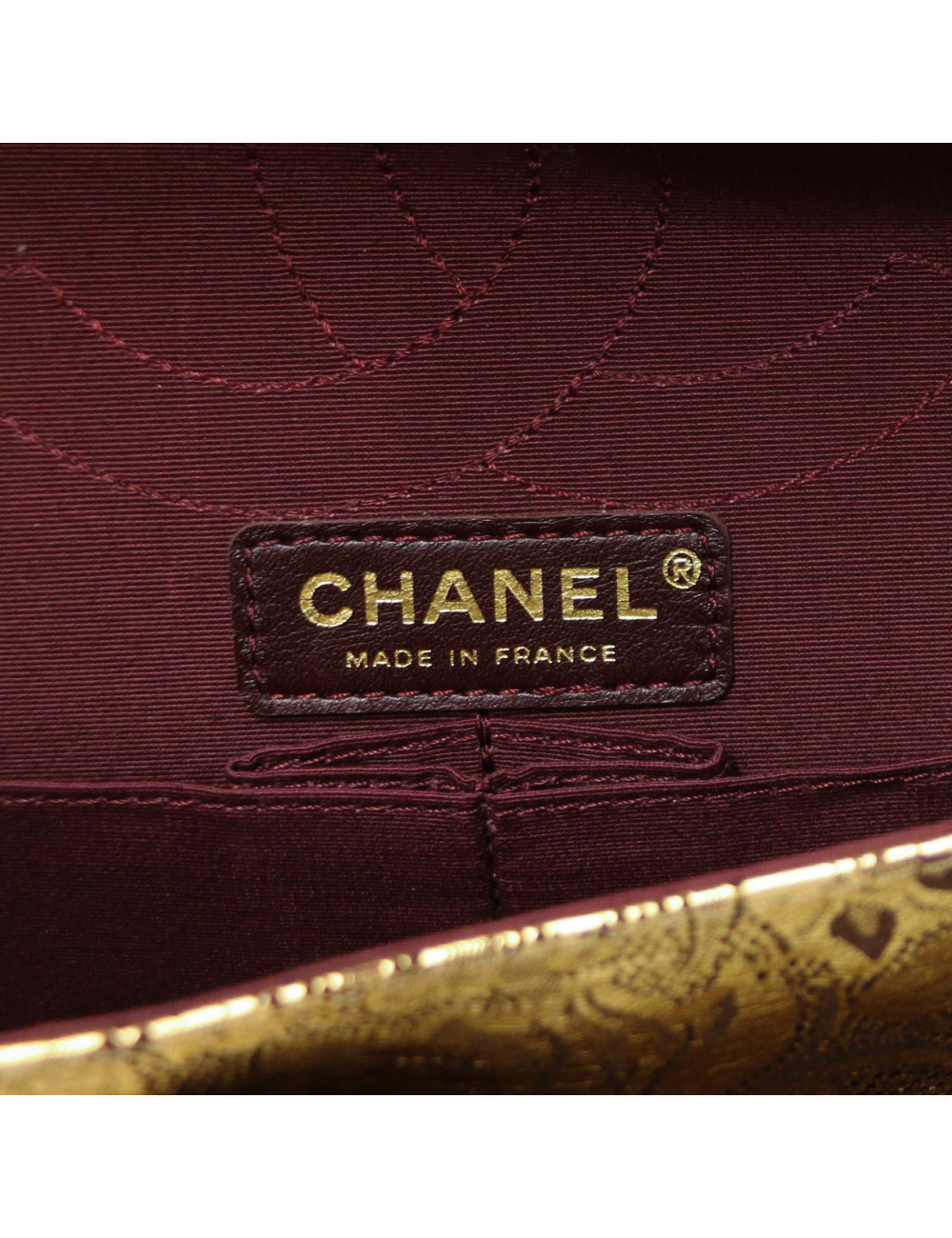 CHANEL gilded bag Métiers d'art Moscow