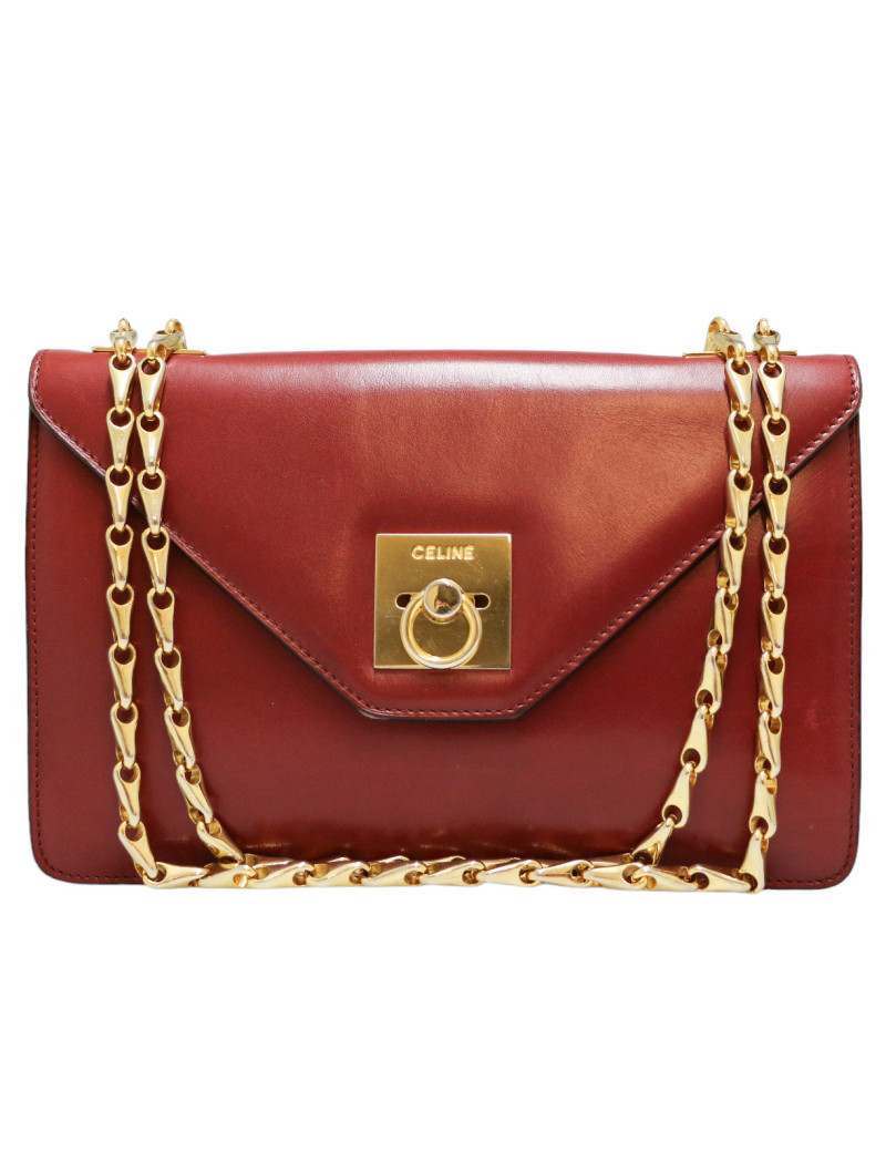 Sac CELINE bordeaux vintage